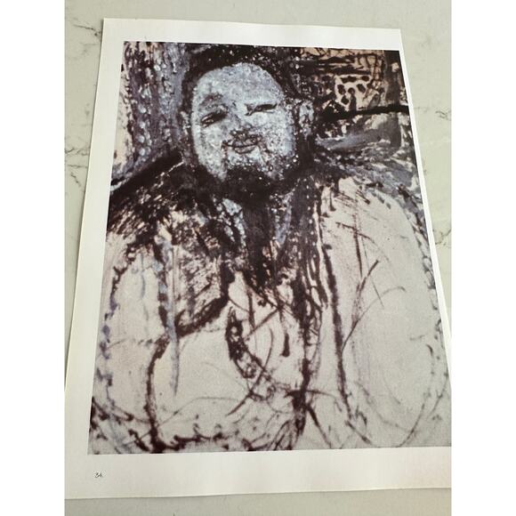 Modigliani, Juan Gris, Diego Rivera, Painting, Print, Portrait, ~ 250626-WH 365 - Picture 2 of 2